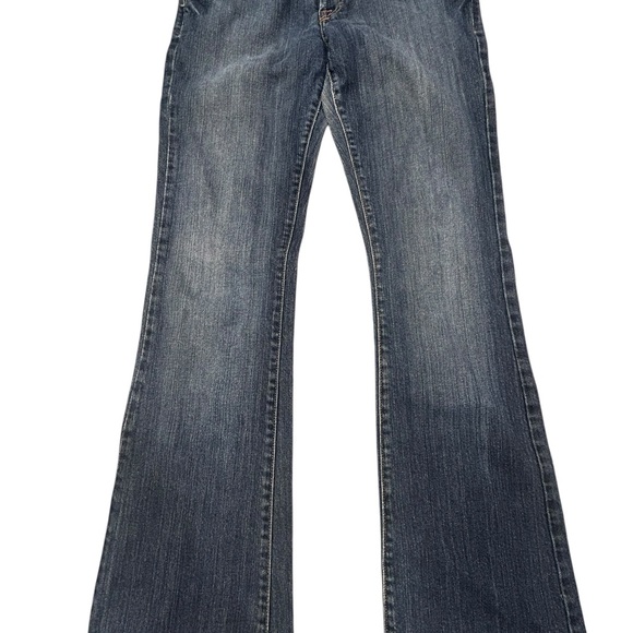 Lucky Brand Women’s Dungaree Wide Leg Jeans By Gene Montesano 4/27 - Picture 1 of 8